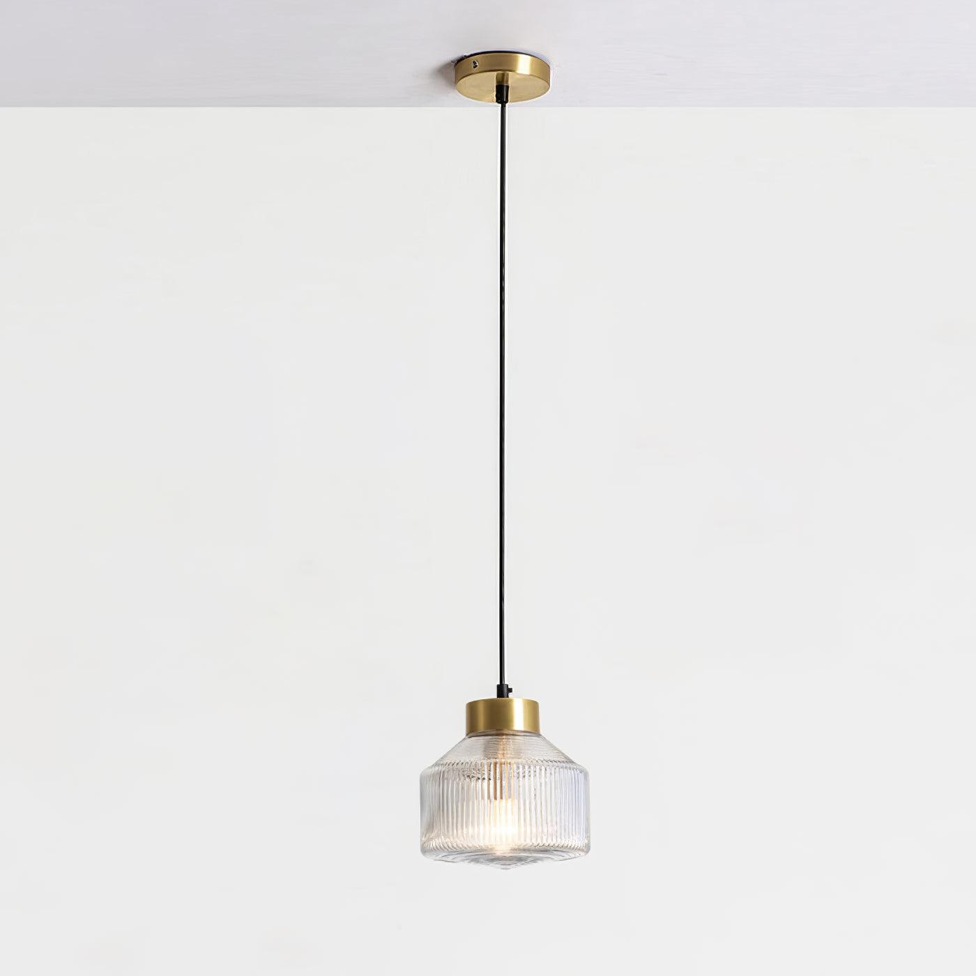 Gestreepte Spinning Top Hanglamp HL727