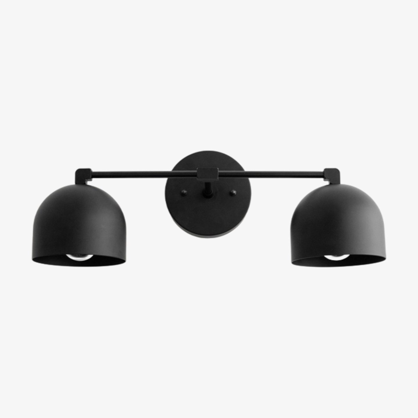 Metio Dome Mid-Century Diepe Bolvormige Kaptafellamp - Messing Wandlamp HL1774