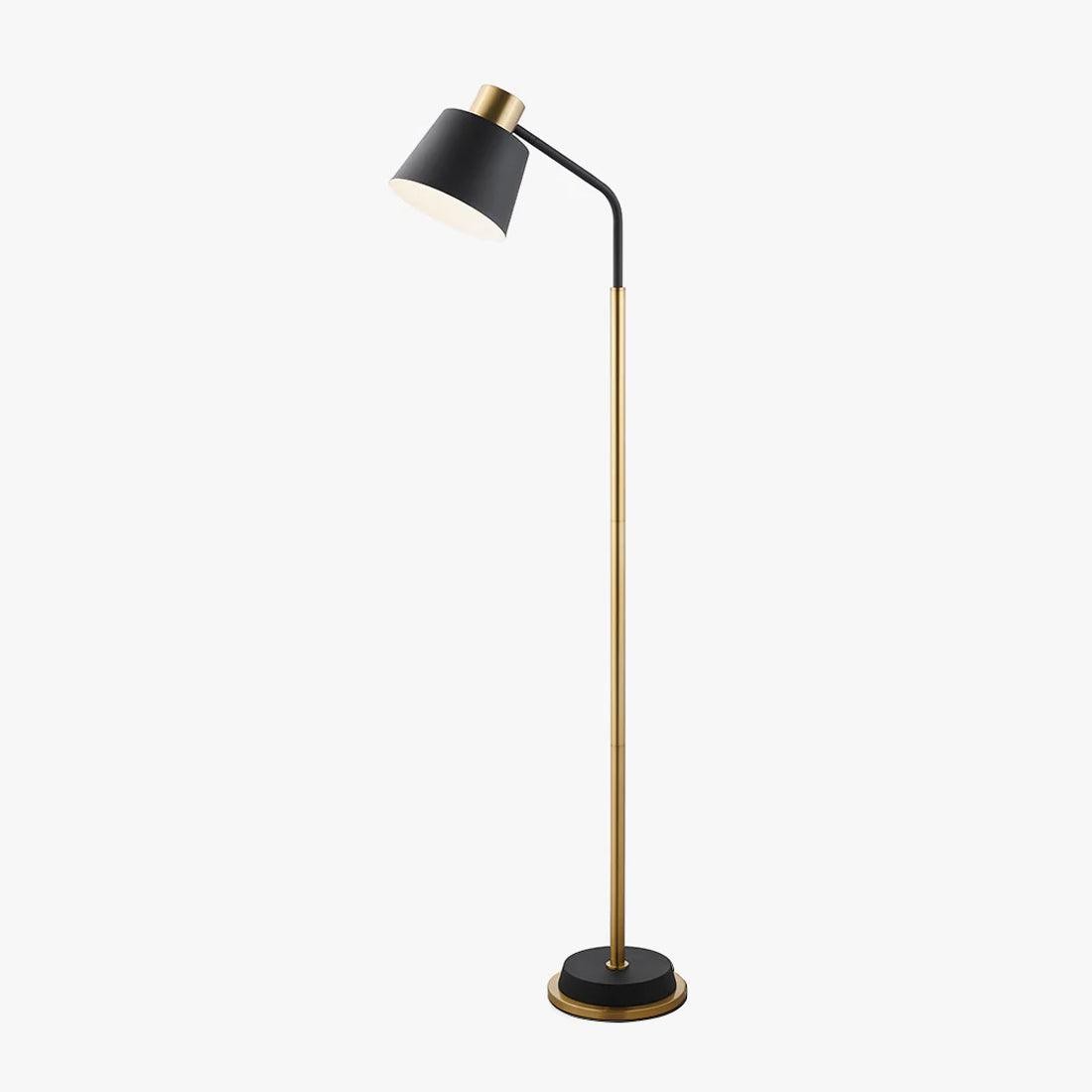 Moderne eenvoudige luxe metalen kleurblokkerende vloerlamp HL448