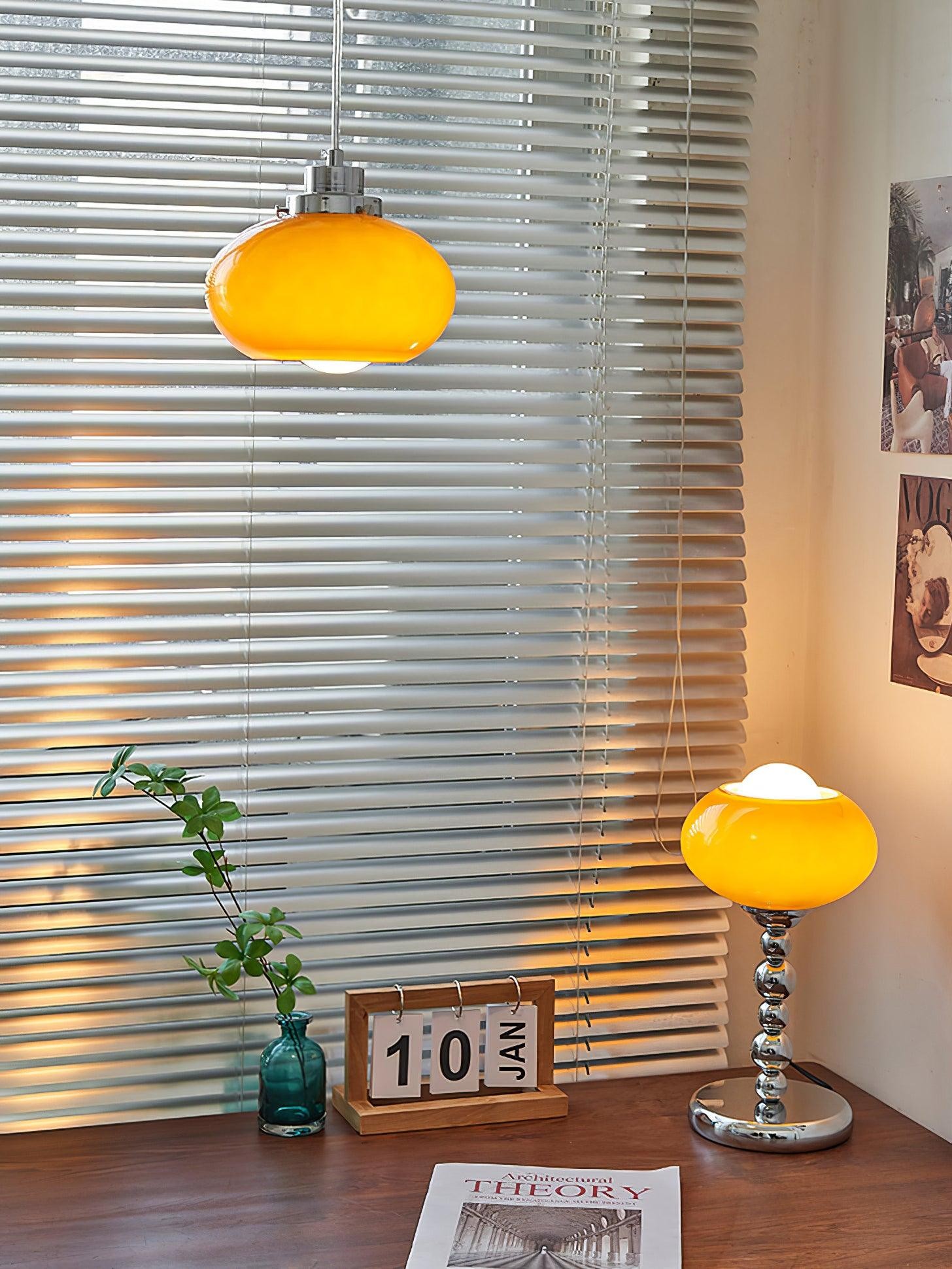 Ovale Persimmon Tafellamp HL647