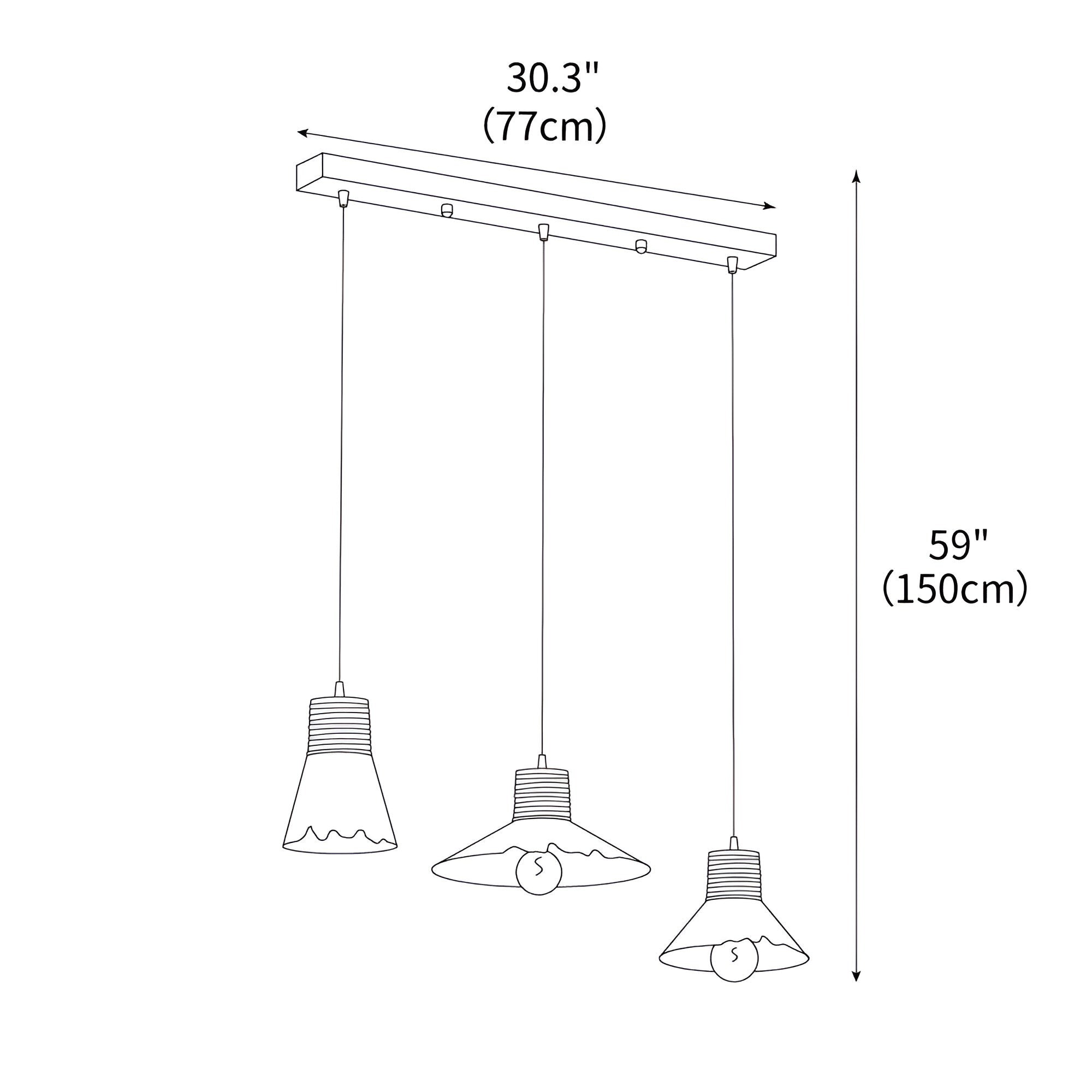 Hanglamp met glazen kap van Scandinavisch henneptouw HL3491