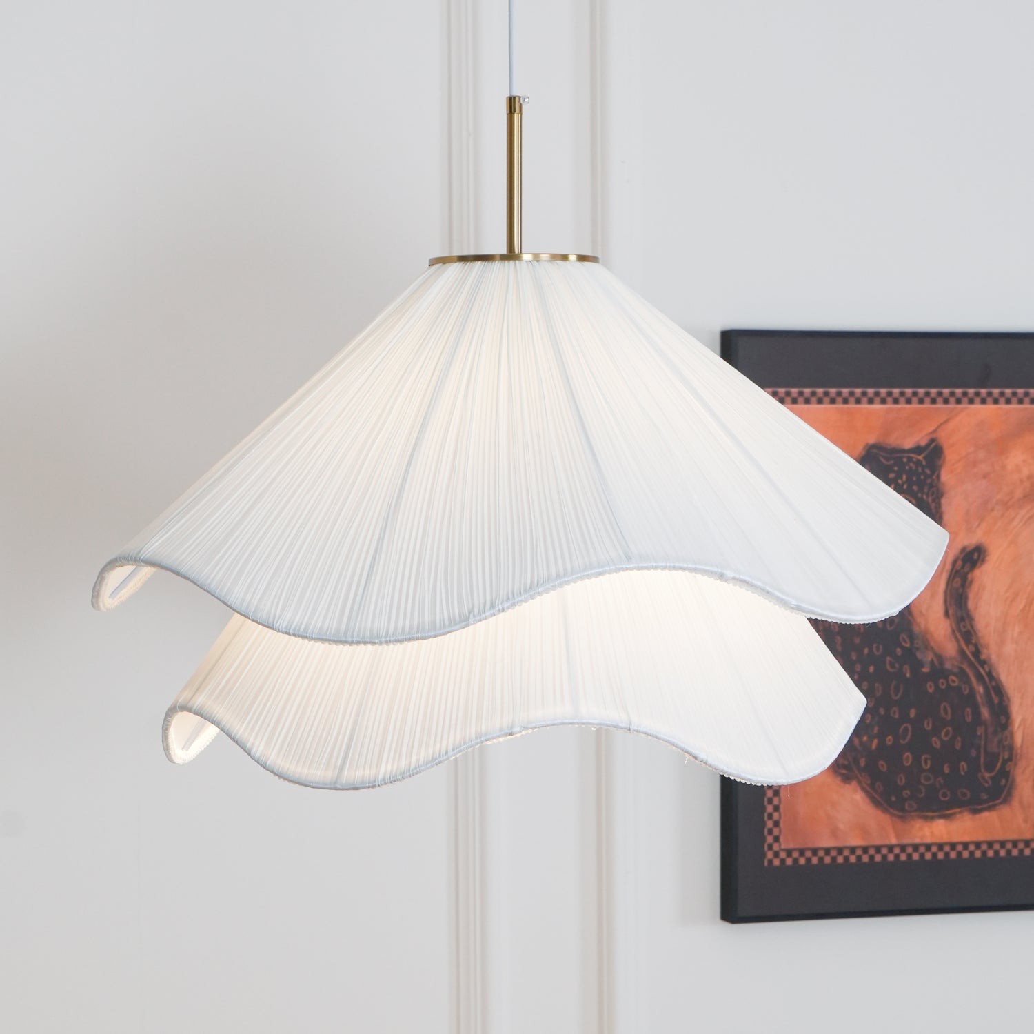 Nordic Bloom Bloemblaadjes Stoffen Hanglamp HL291