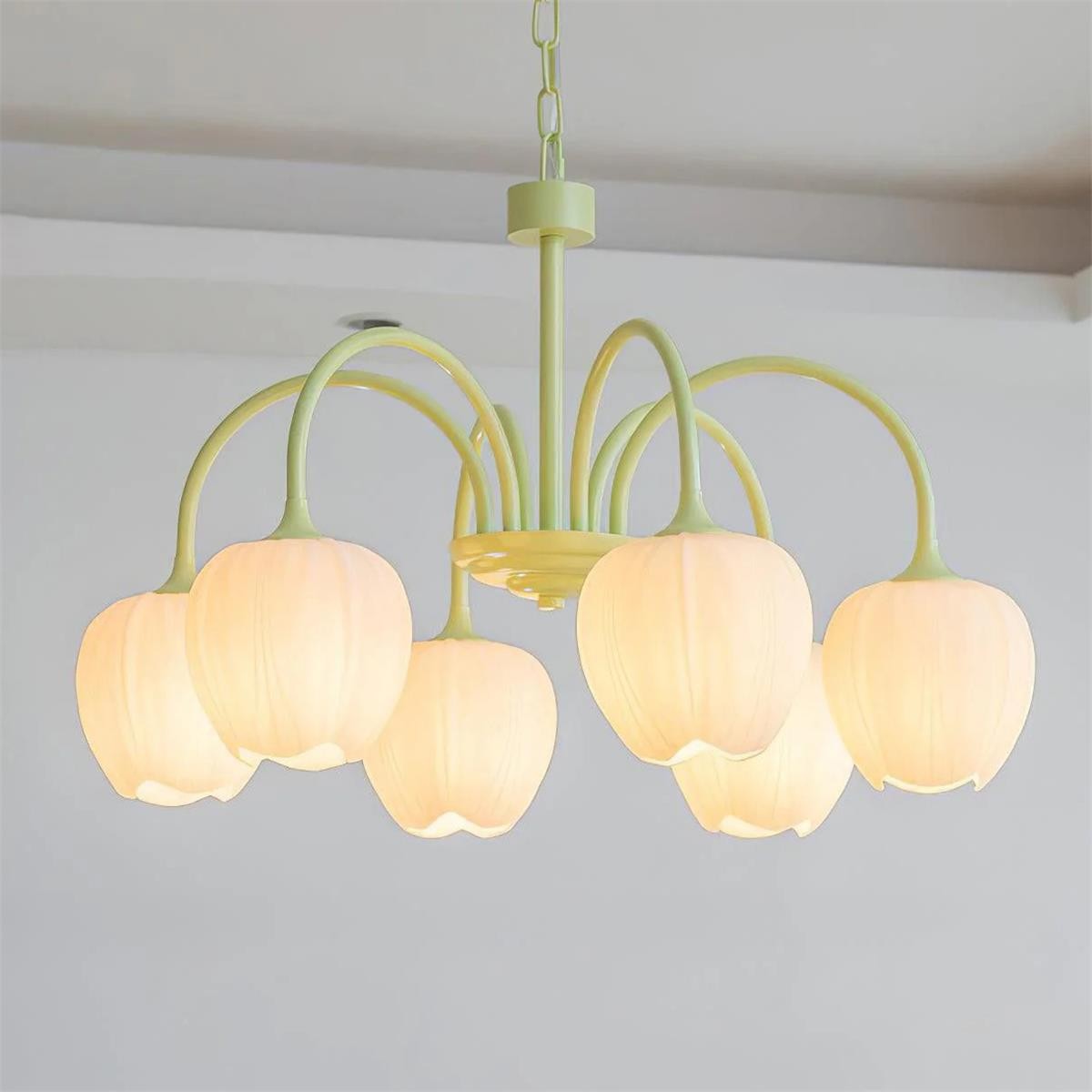 Tulp Matcha Kroonluchter HL2917