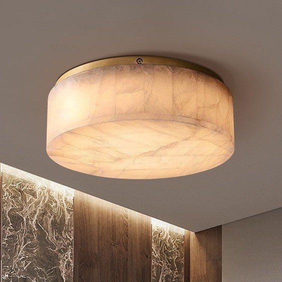 Rivage Alabaster Minimalistische Plafondlamp HL3501