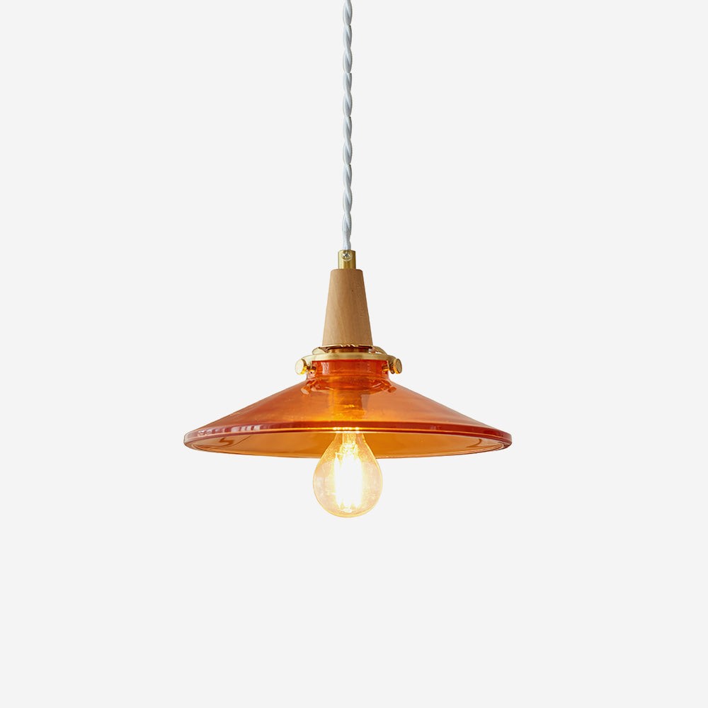 Nordic messing glazen hanglamp HL374