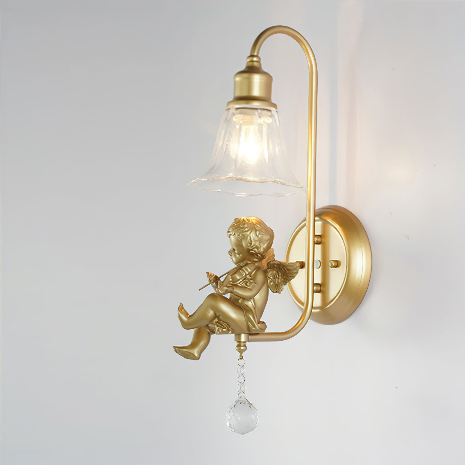 Kunstengel Wandlamp HL1133