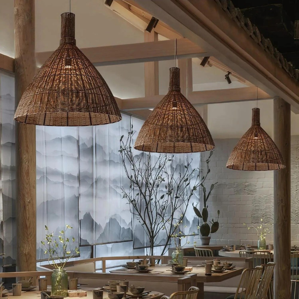 De Rattan Essence of the Islands hanglamp HL3379