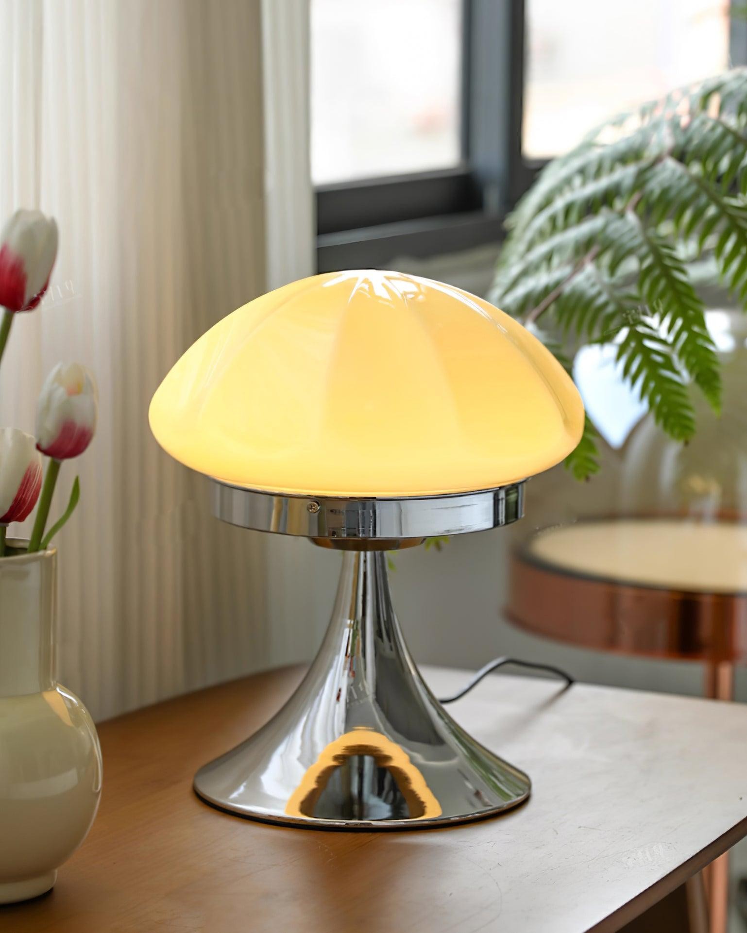 Bauhaus Glazen Tafellamp Voor Slaapkamer HL468
