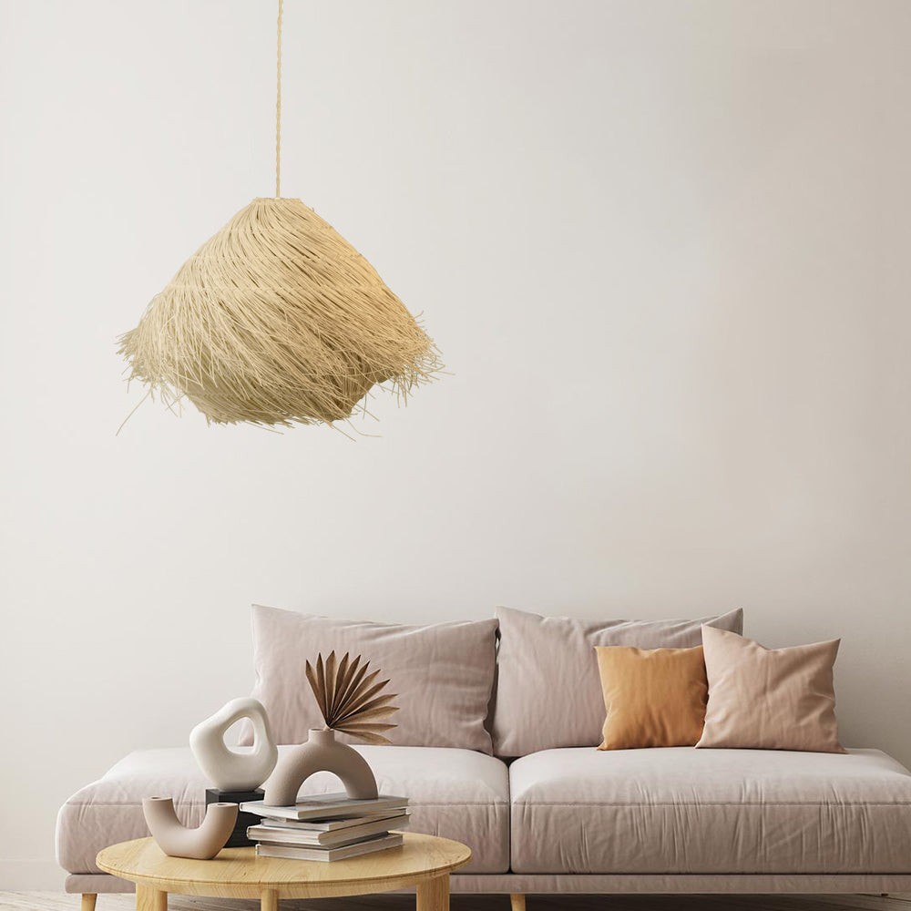 Rustieke Boho Nest Rotan Hanglamp HL162