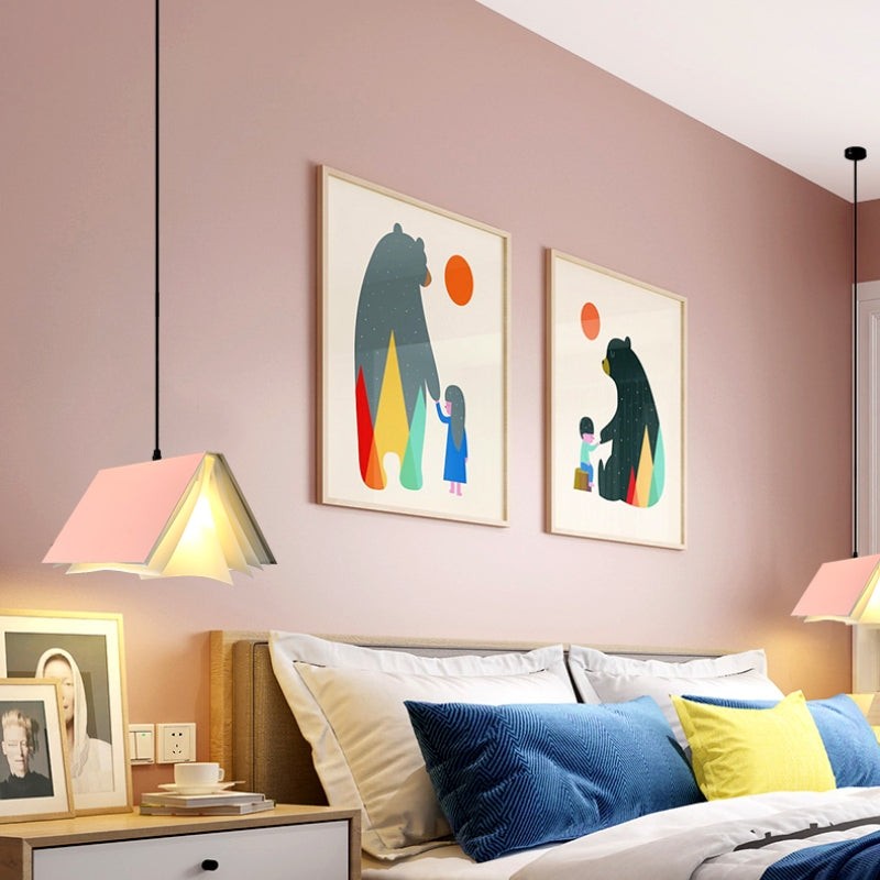 Minori Creatieve Kleurrijke Boek Hanglamp HL1274