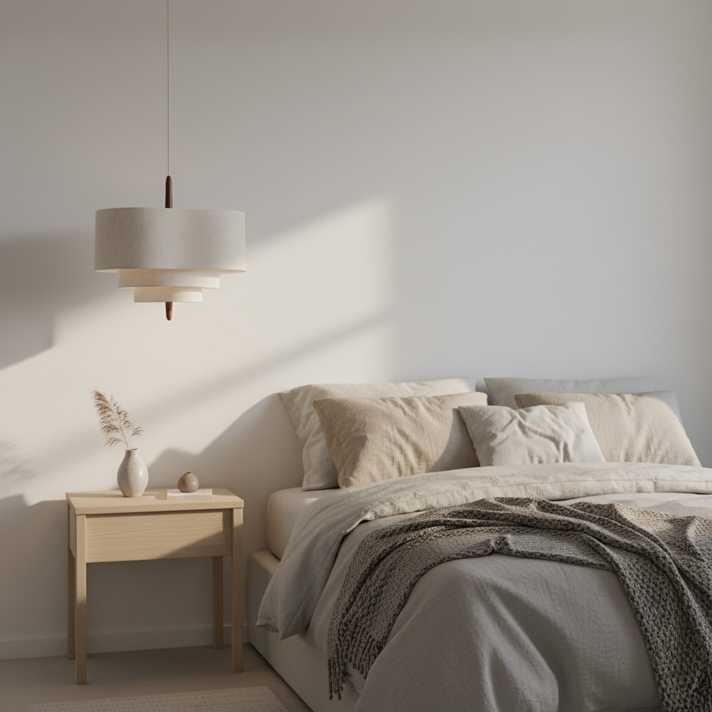 Nordic Retro Stoffen Hanglamp HL585