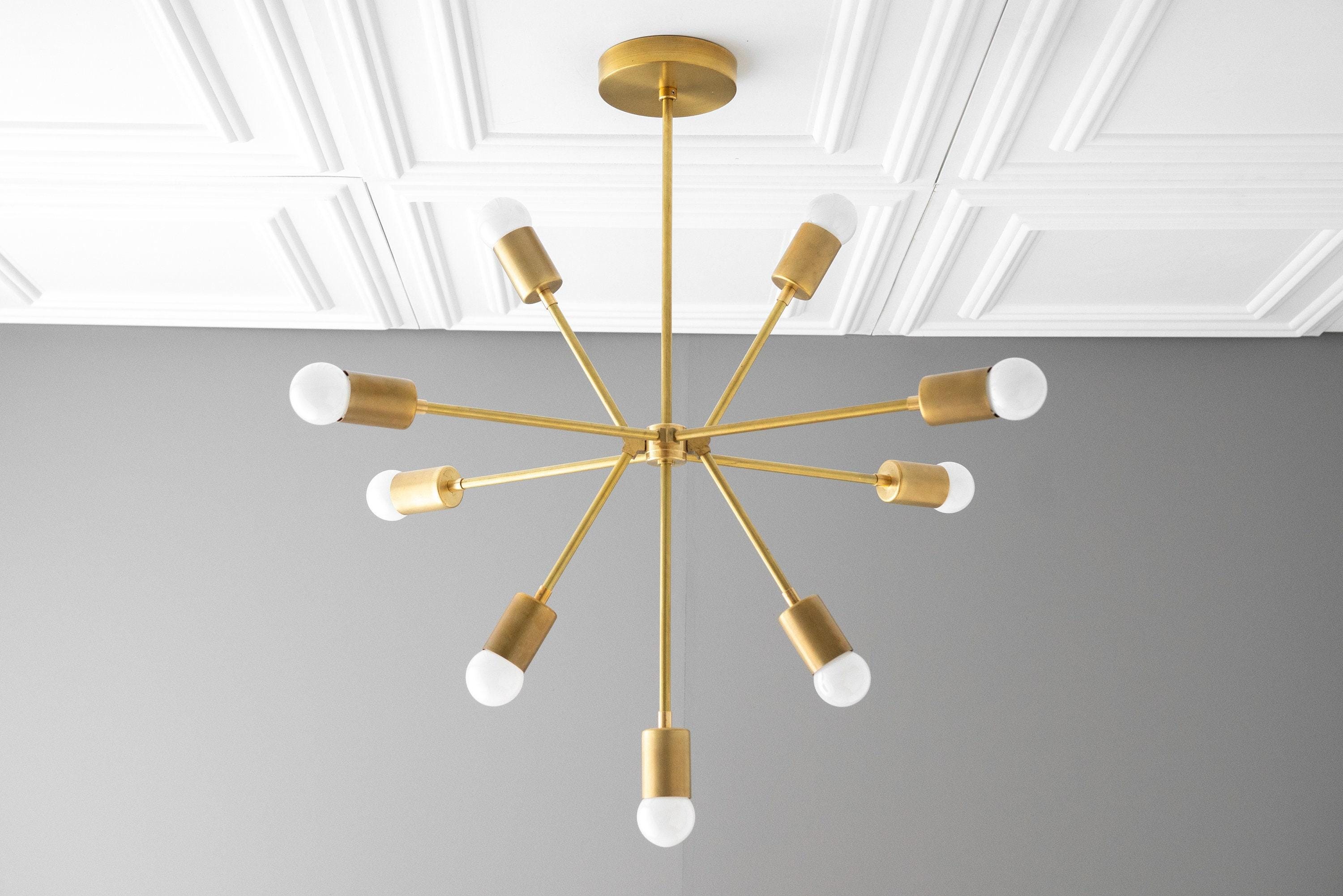 Mobilux Line moderne kroonluchter - Mid-Century plafondlamp HL1711
