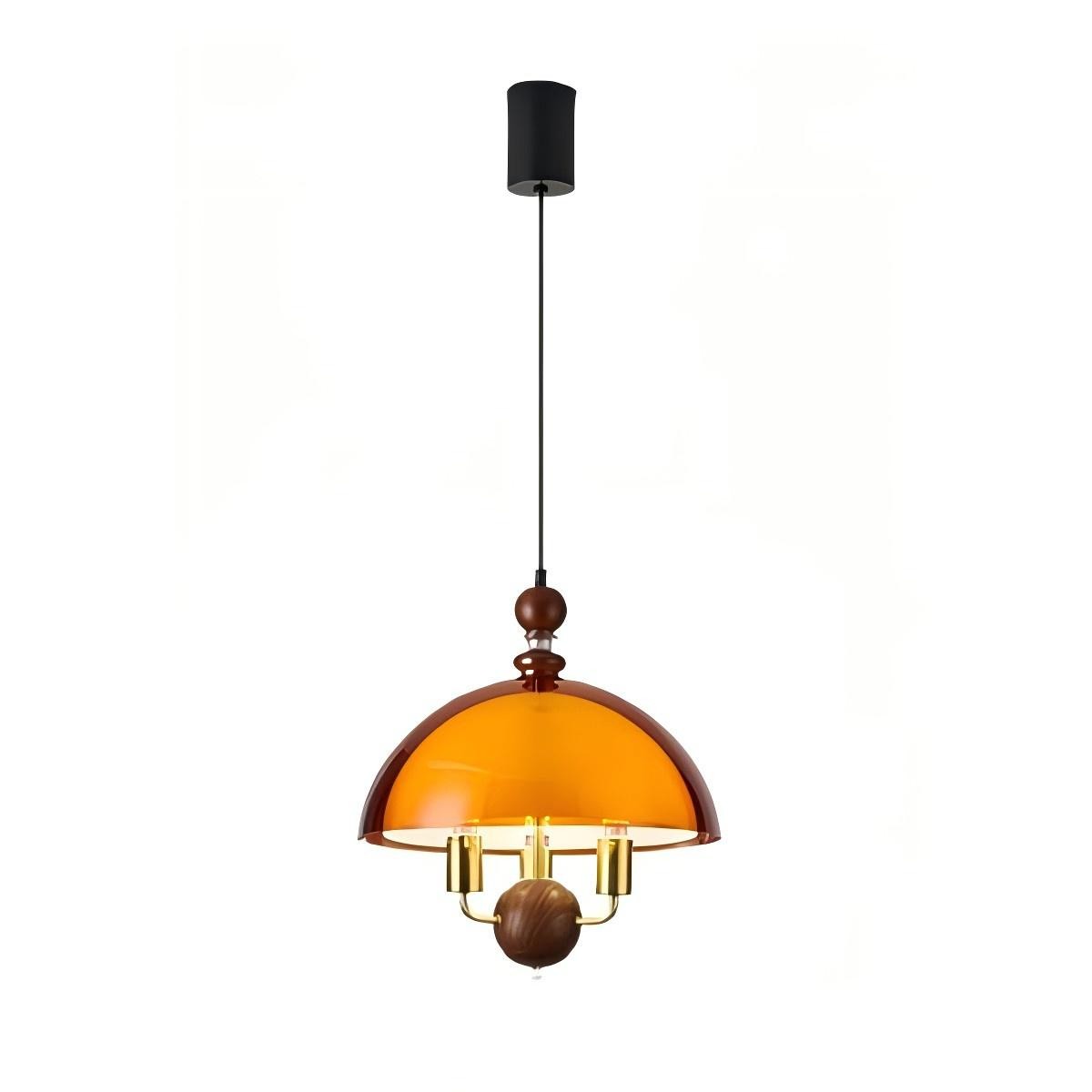 Middeleeuwse zonsondergang hanglamp - Acryl zwenkarmlamp HL1833