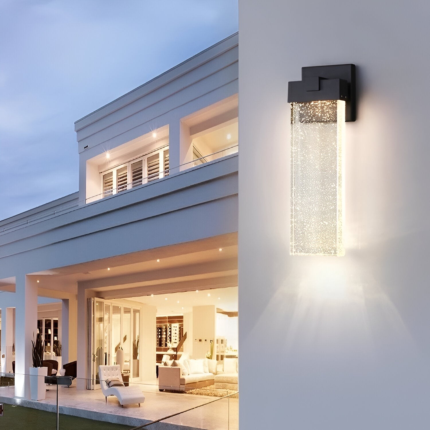 Crystal Bubble IP65 waterdichte buitenwandlamp HL1229
