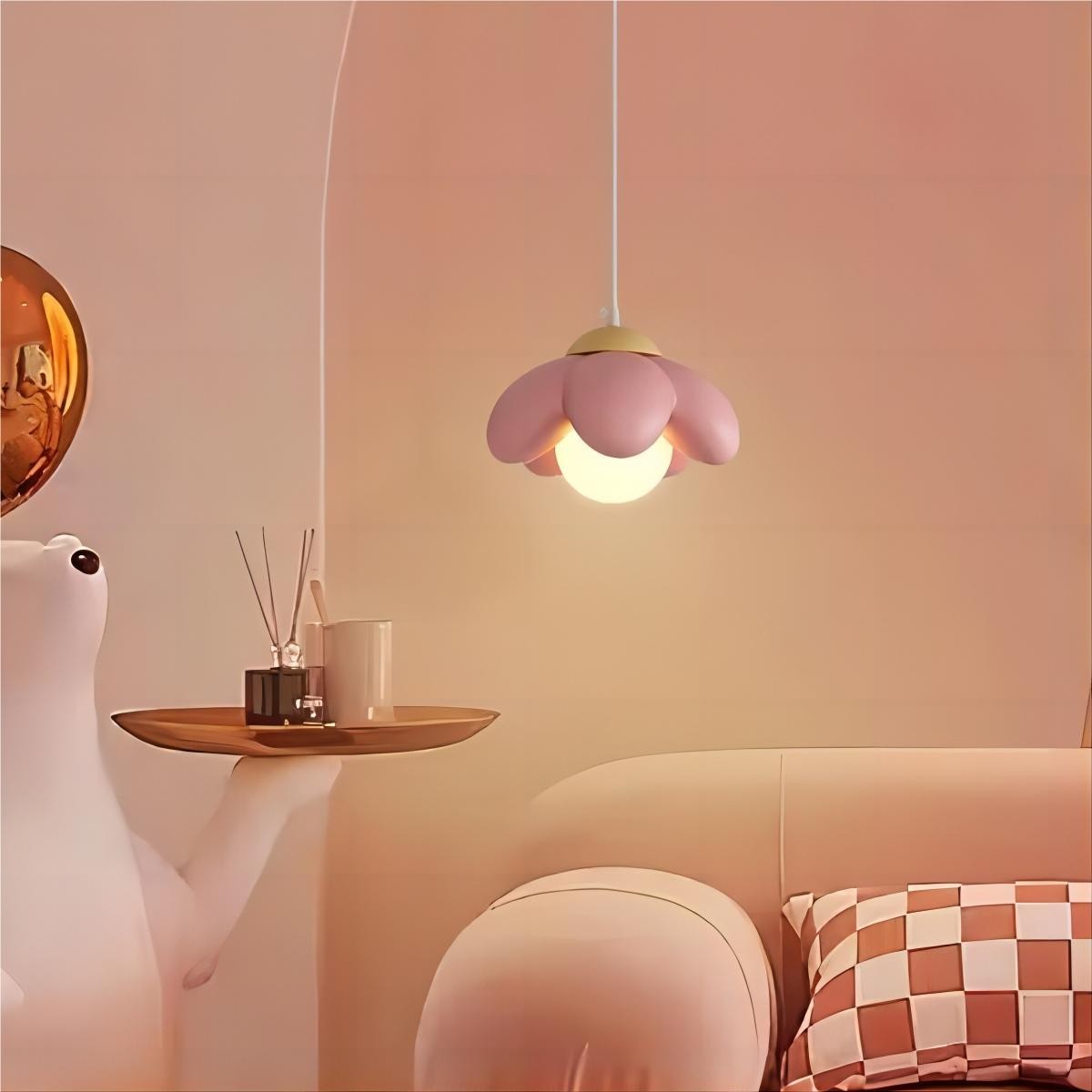 Moderne hanglamp met kersenbloesembloem HL193
