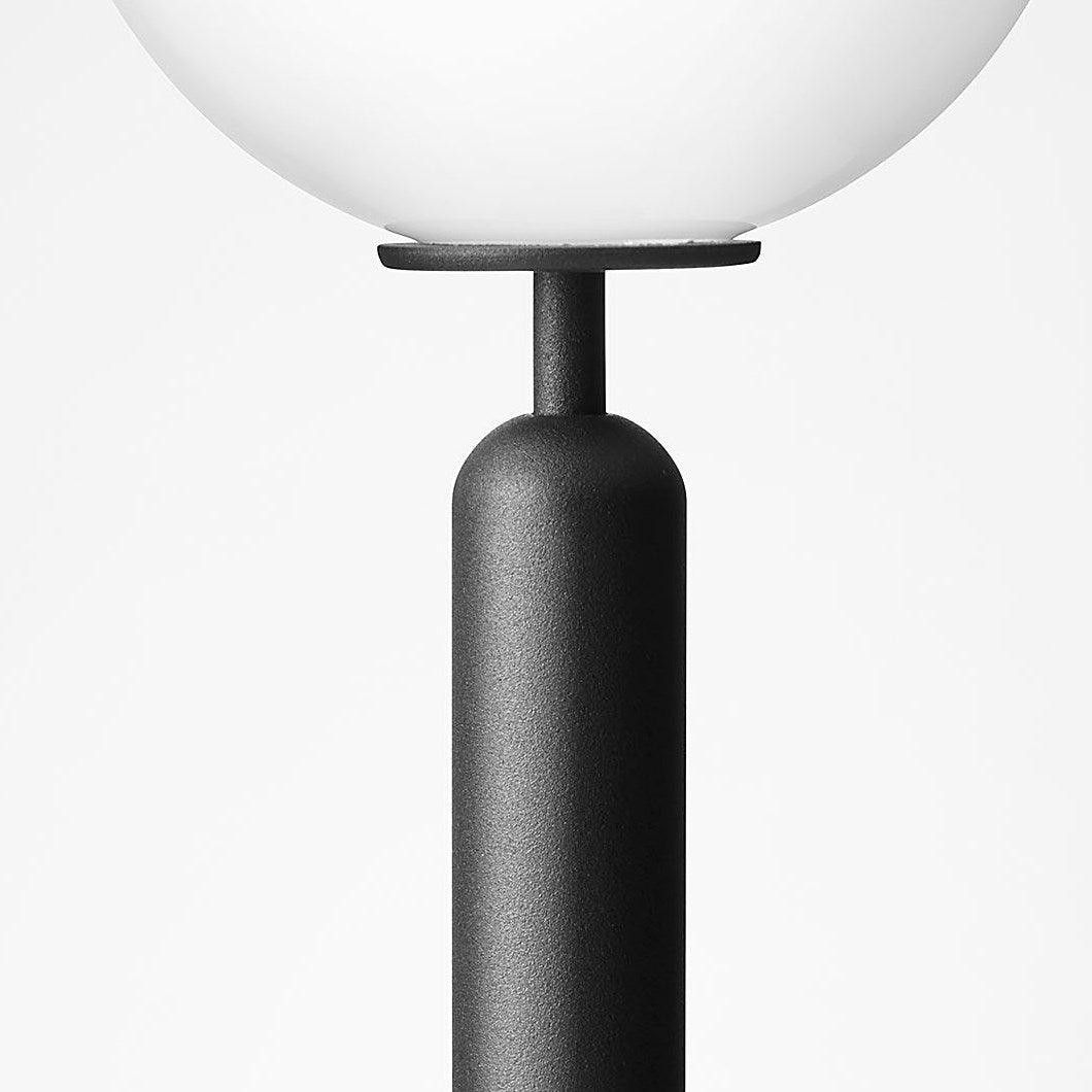 Sferische stijlvolle glazen inductie tafellamp HL711
