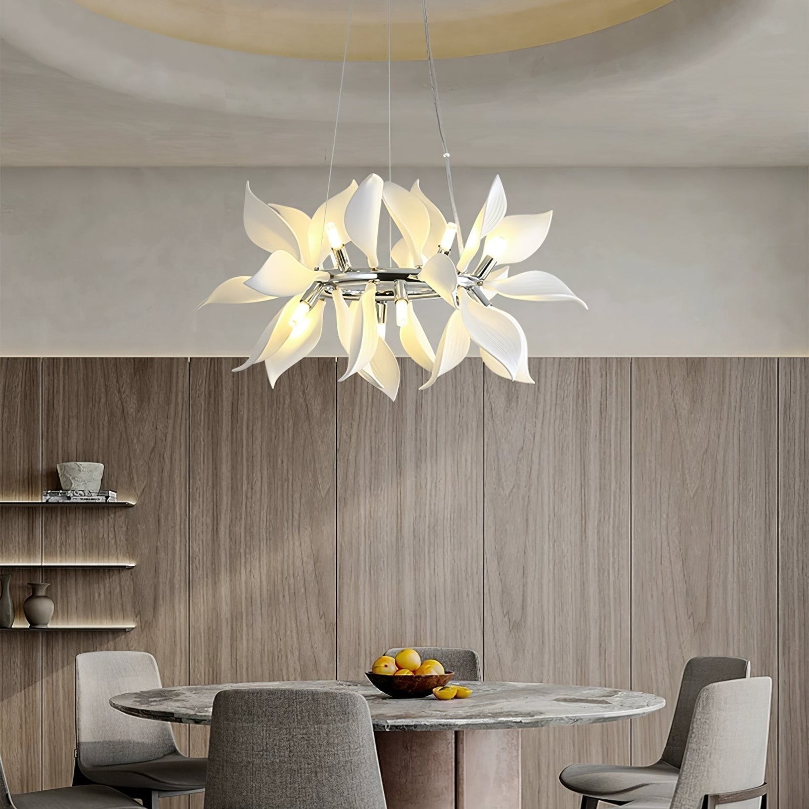 Petaline Bloom keramische bloemen hanglamp HL1219