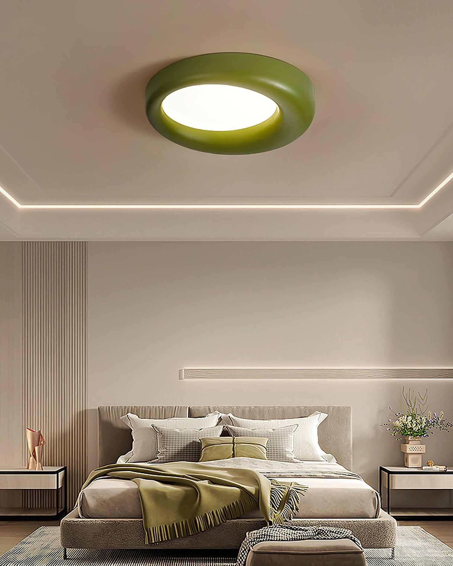 Center Offset Concentric Circle Acryl Plafondlamp HL821