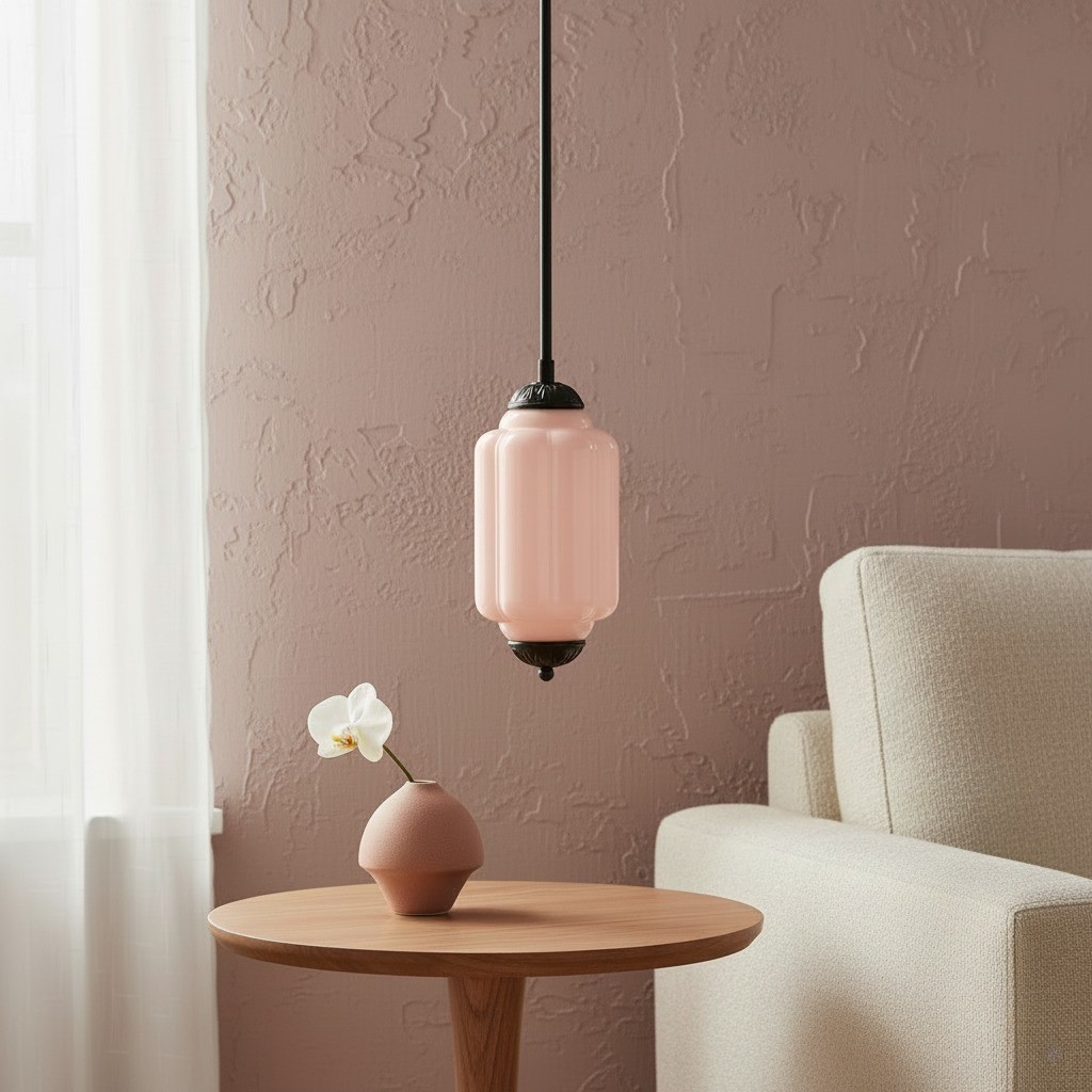 Eloise Eenvoudige Glazen Onregelmatige Lantaarn Hanglamp HL980