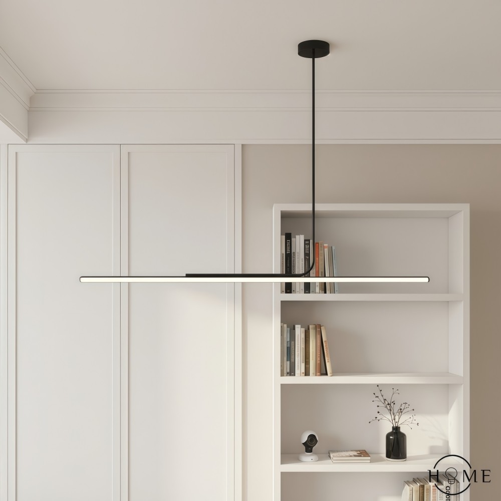 Moderne eenvoudige asymmetrische lineaire hanglamp HL705