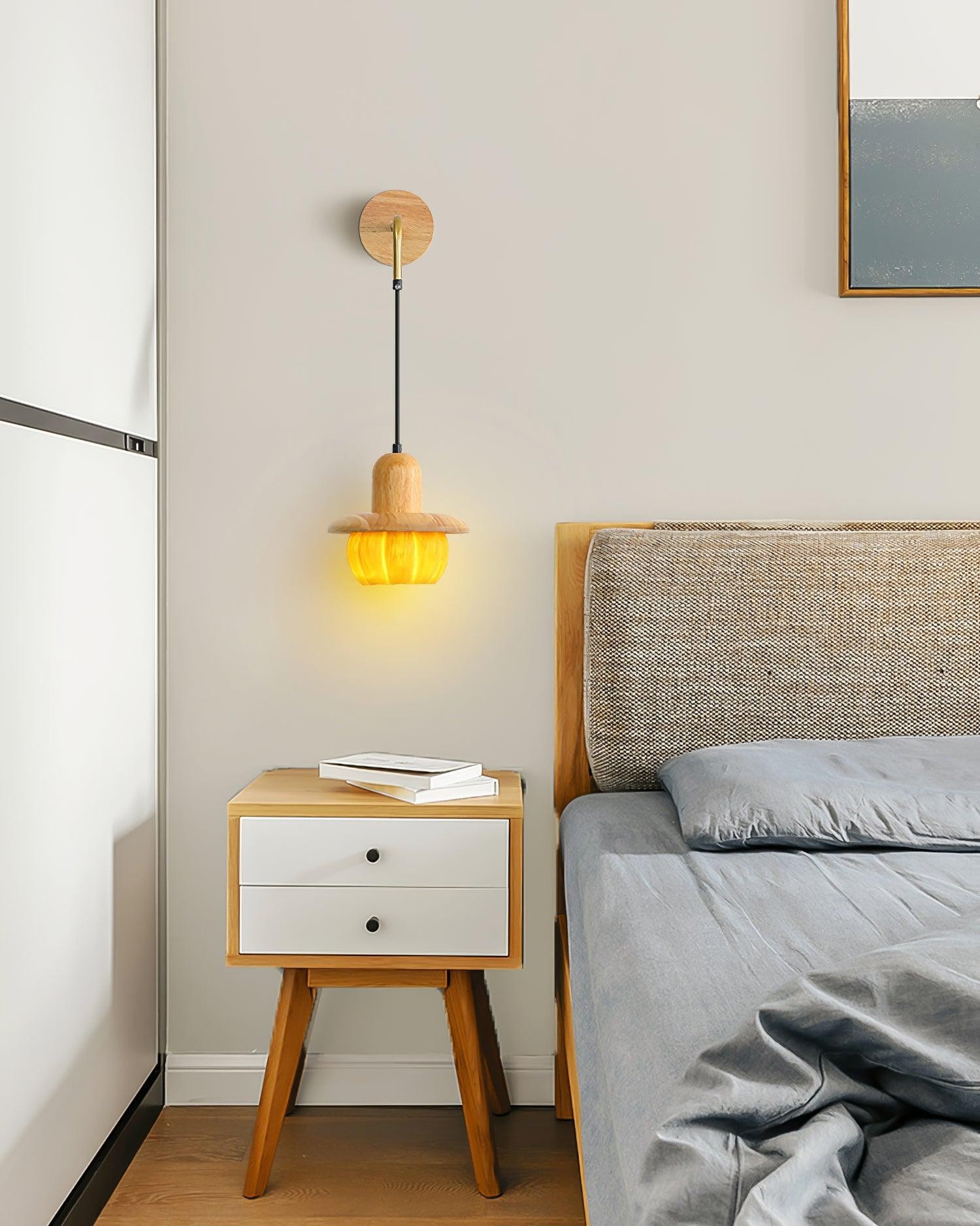 Pompoen Wandlamp HL856