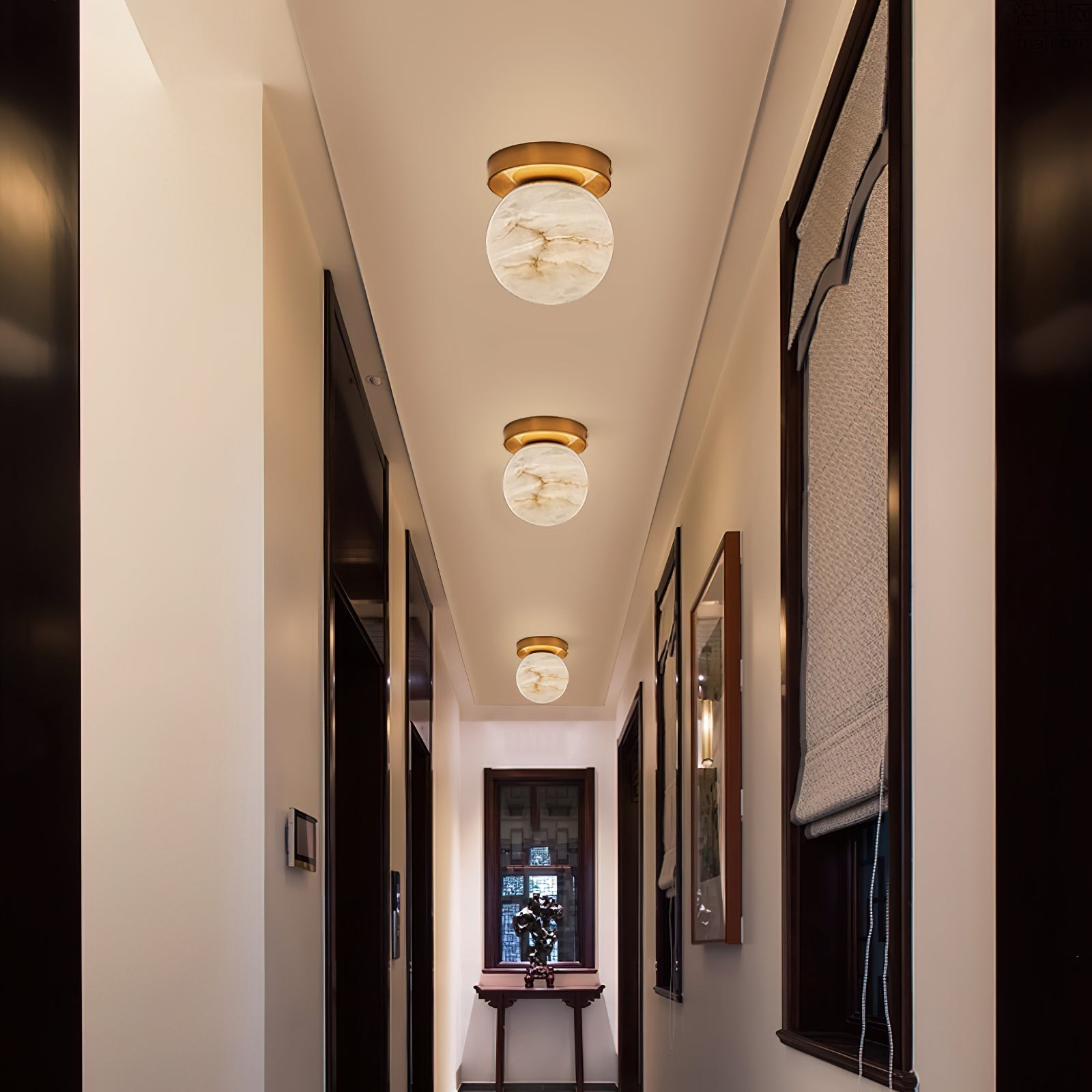 Melange alabaster plafondlamp HL3049