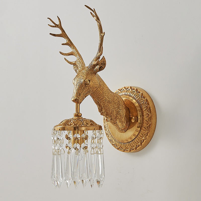 Wandlamp met geweikristal HL3293
