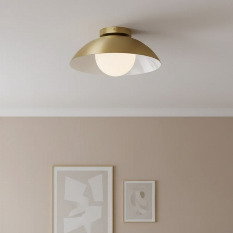 Orblia Minimalistische Plafondlamp - Moderne Esthetiek voor Huisinterieurs HL2445