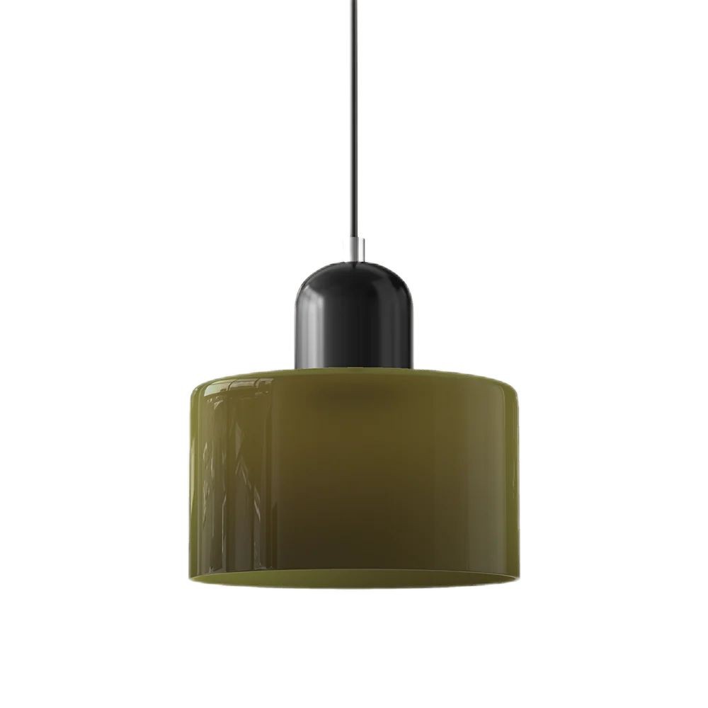 Kalo Cilinder Hanglamp - Glazen Lamp in Scandinavische Stijl voor Eet en Slaapkamer HL107