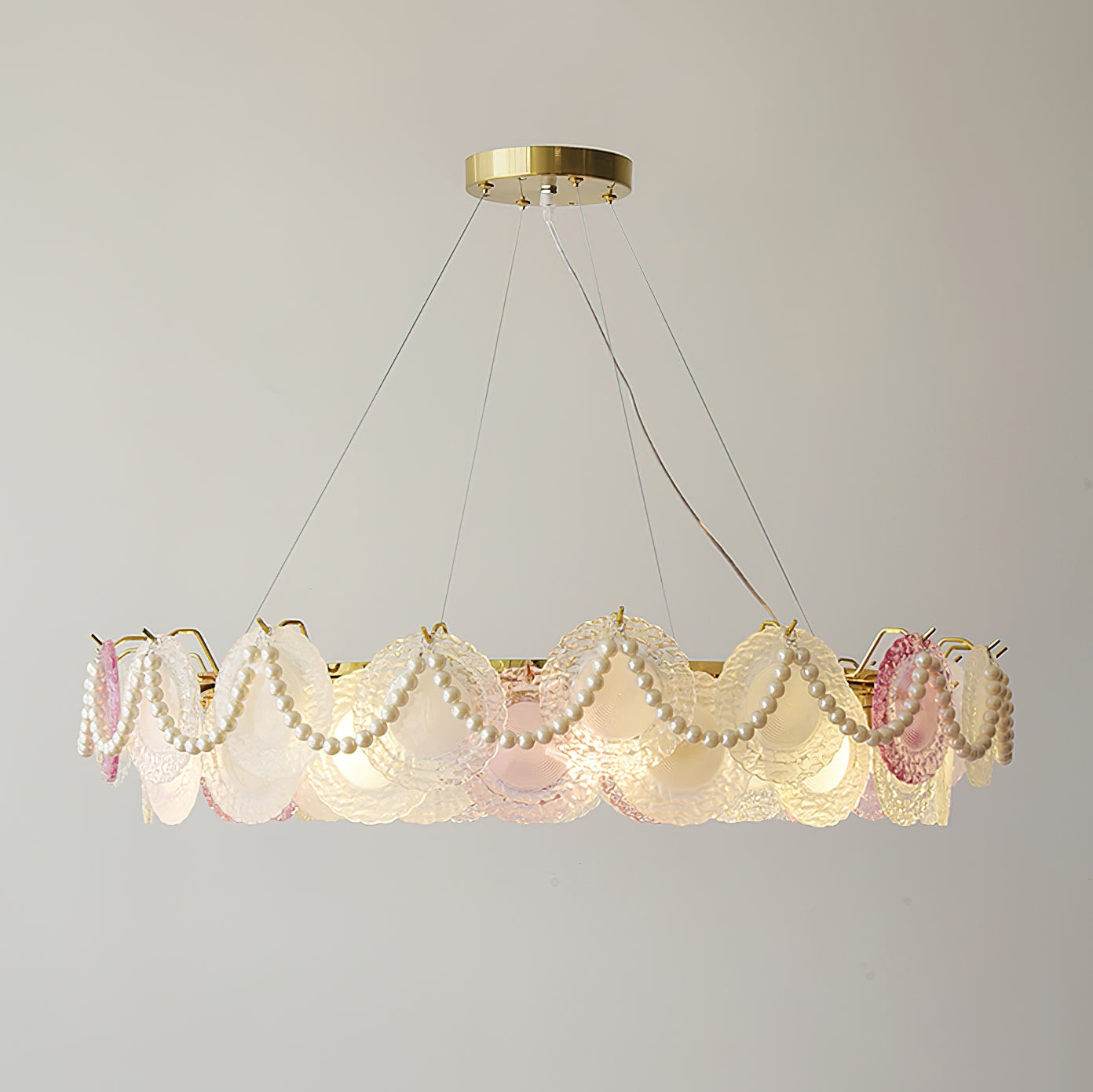 Ronde regenboog kroonluchter HL1144
