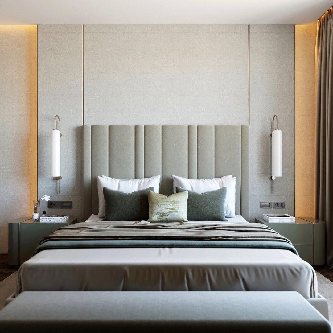 Glazen Float Glide Cilindrische Wandlamp voor Slaapkamer