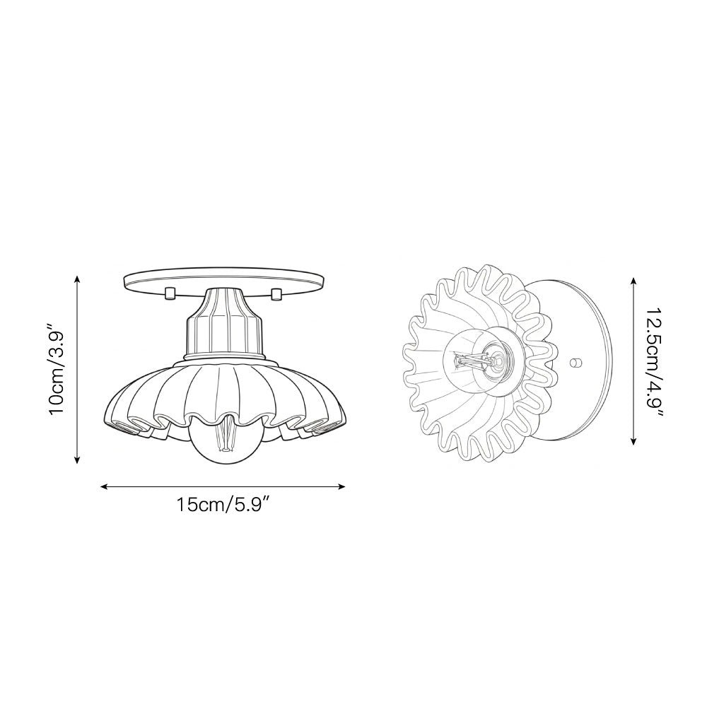 Lola Surface wandlamp HL3277