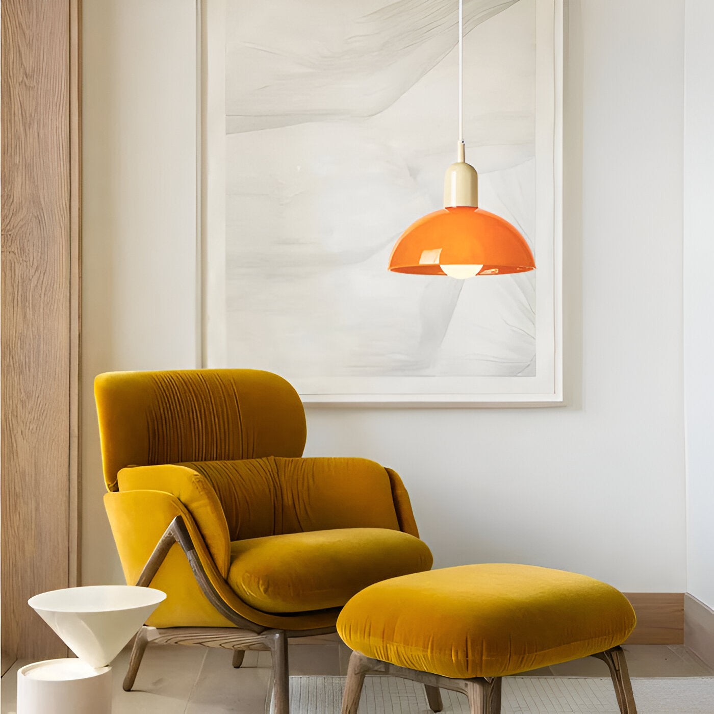 Aurora Nordic kleurrijke komvormige hanglamp HL3369