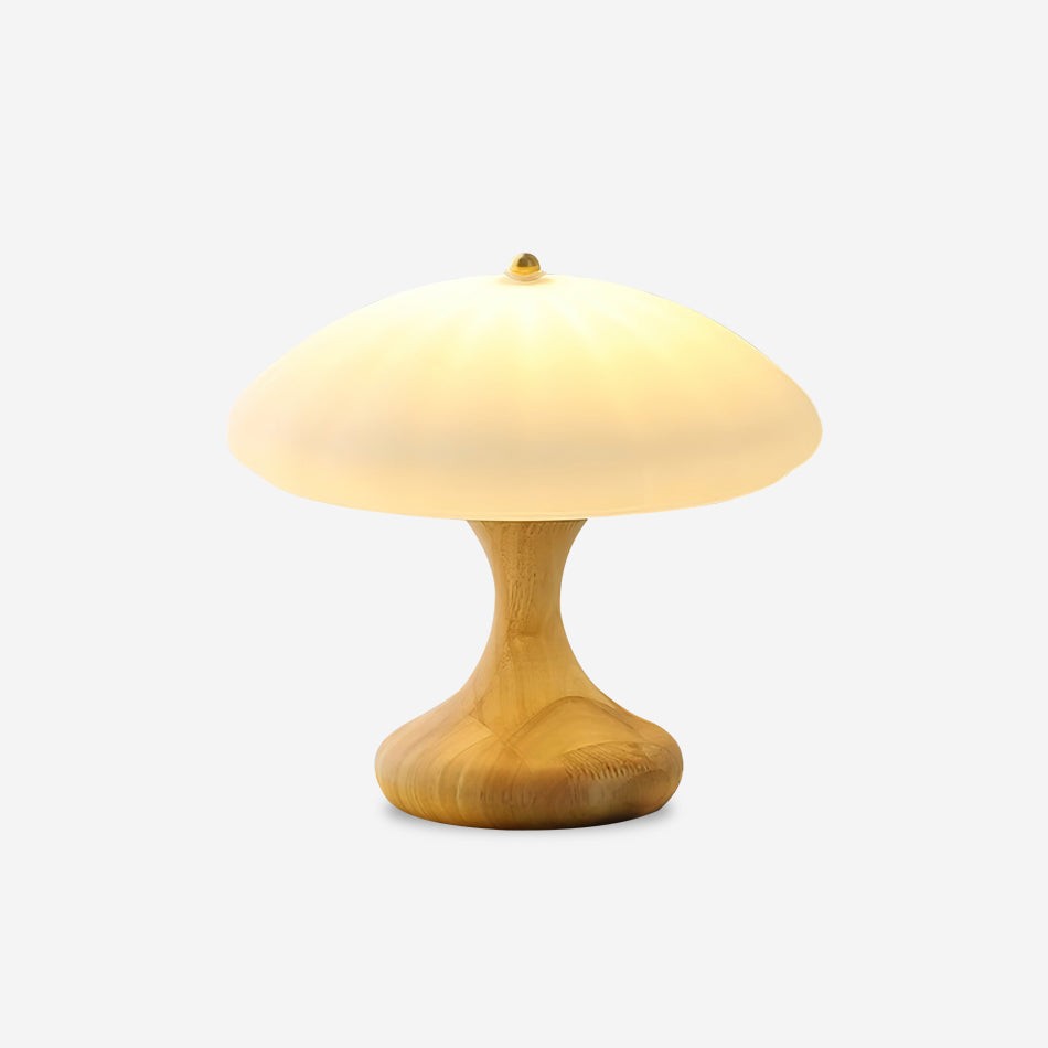Paddenstoelvormige gebogen tafellamp HL892