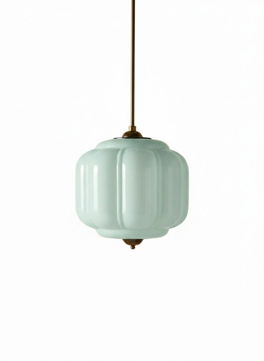 Eloise Vintage Glazen Kroonluchter - Melkglas Home Accent HL1651