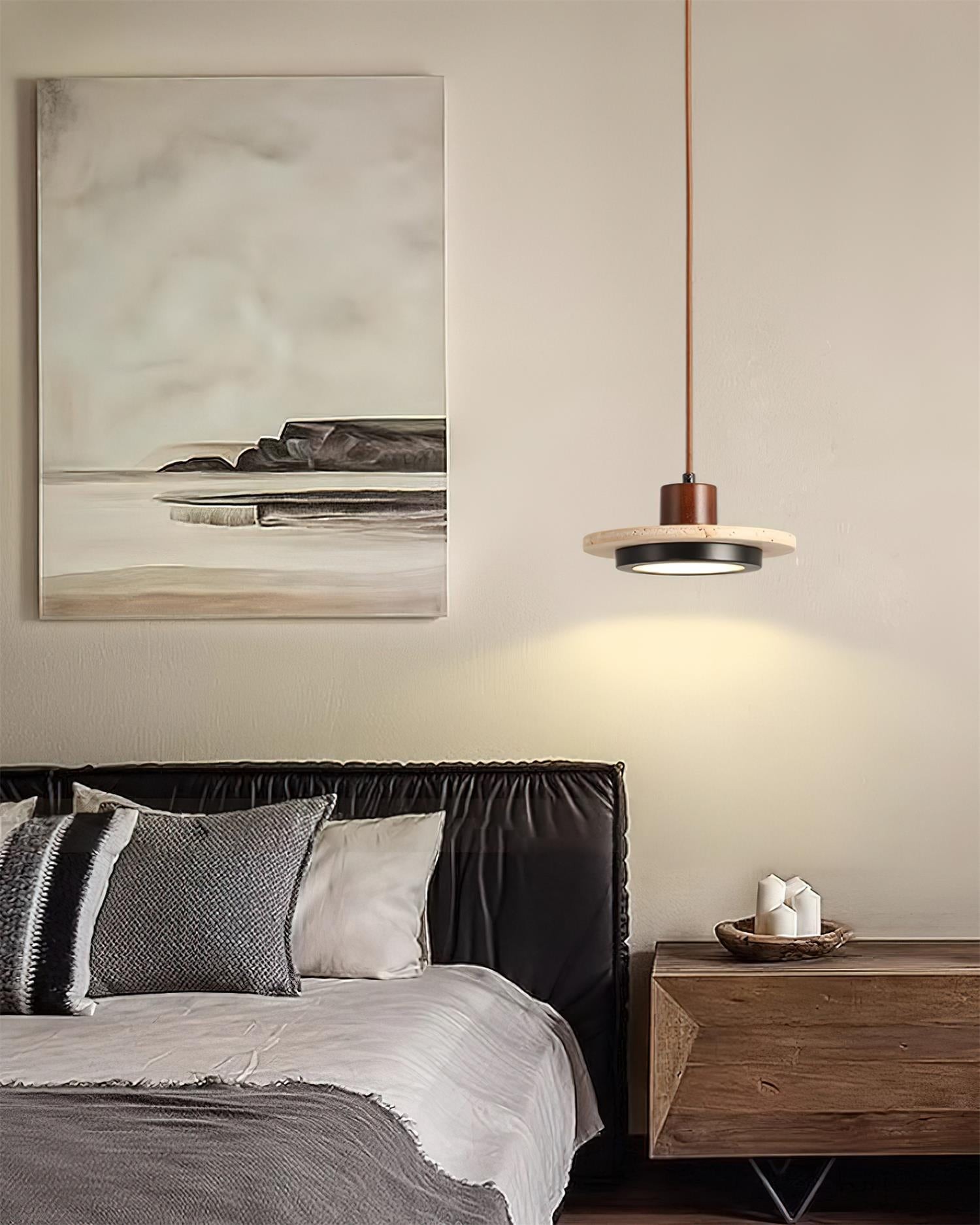 Creatieve Retro Regular Disc LED Hanglamp HL545