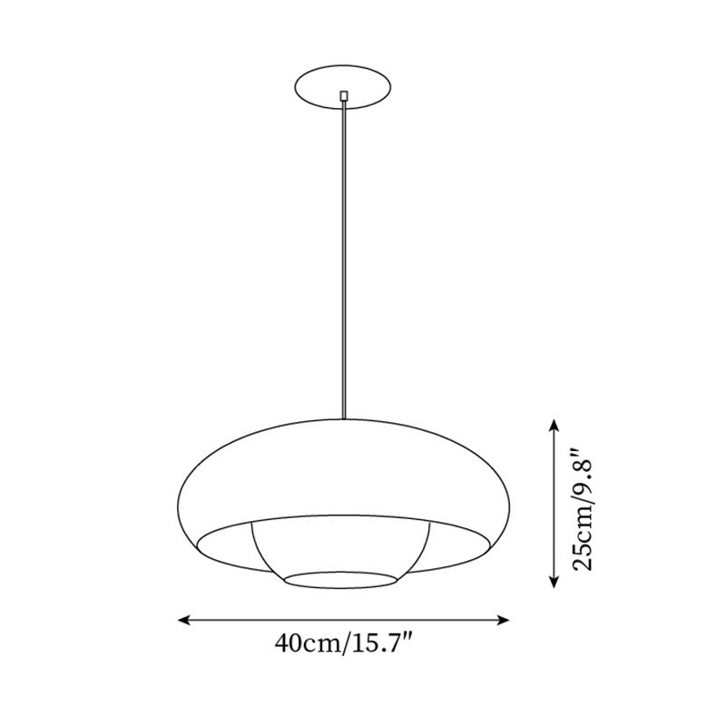 Nordic Style Dome Hanglamp HL858