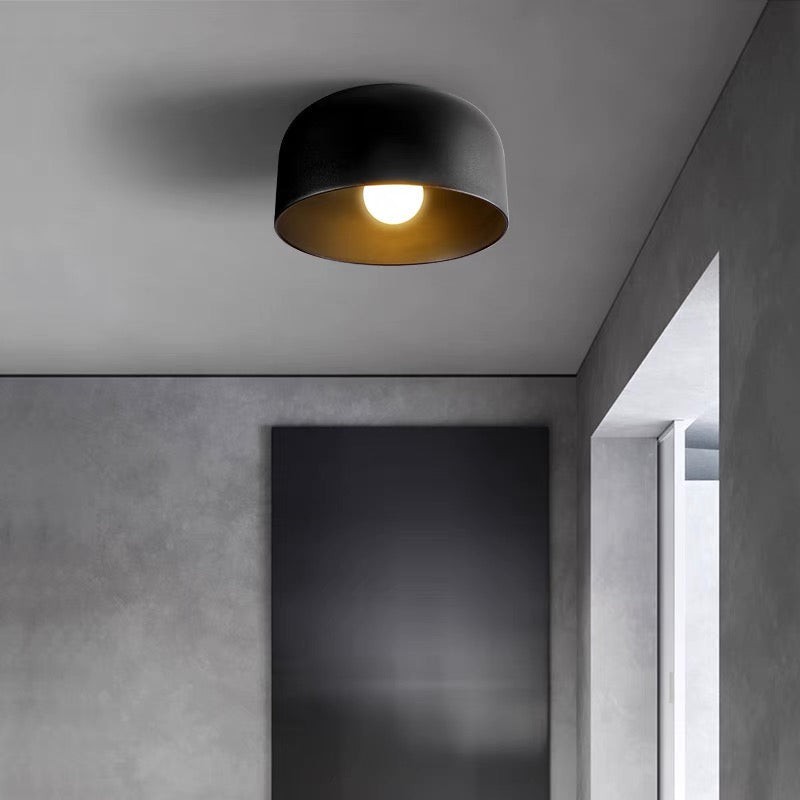 Scandinavische minimalistische komvormige plafondlamp HL960