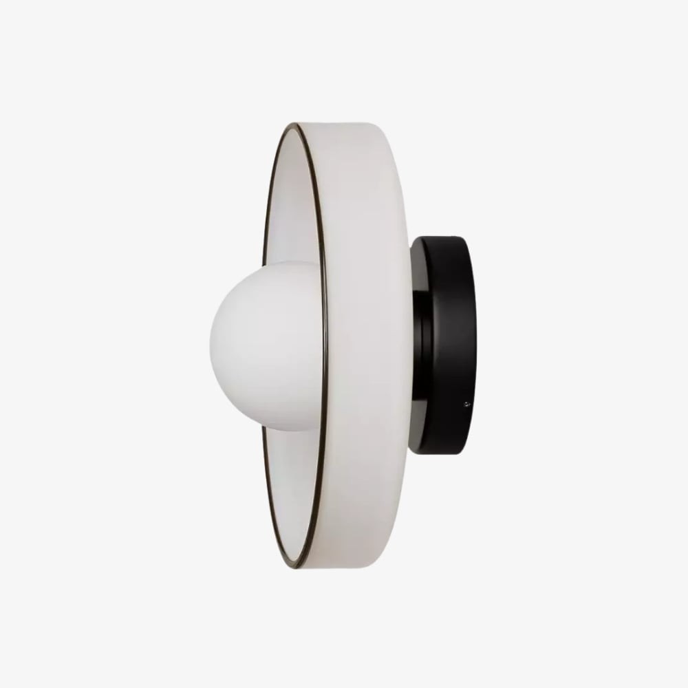 Kalo glazen schijf wandlamp - Moderne wand en plafondlamp voor hal en slaapkamer HL2259