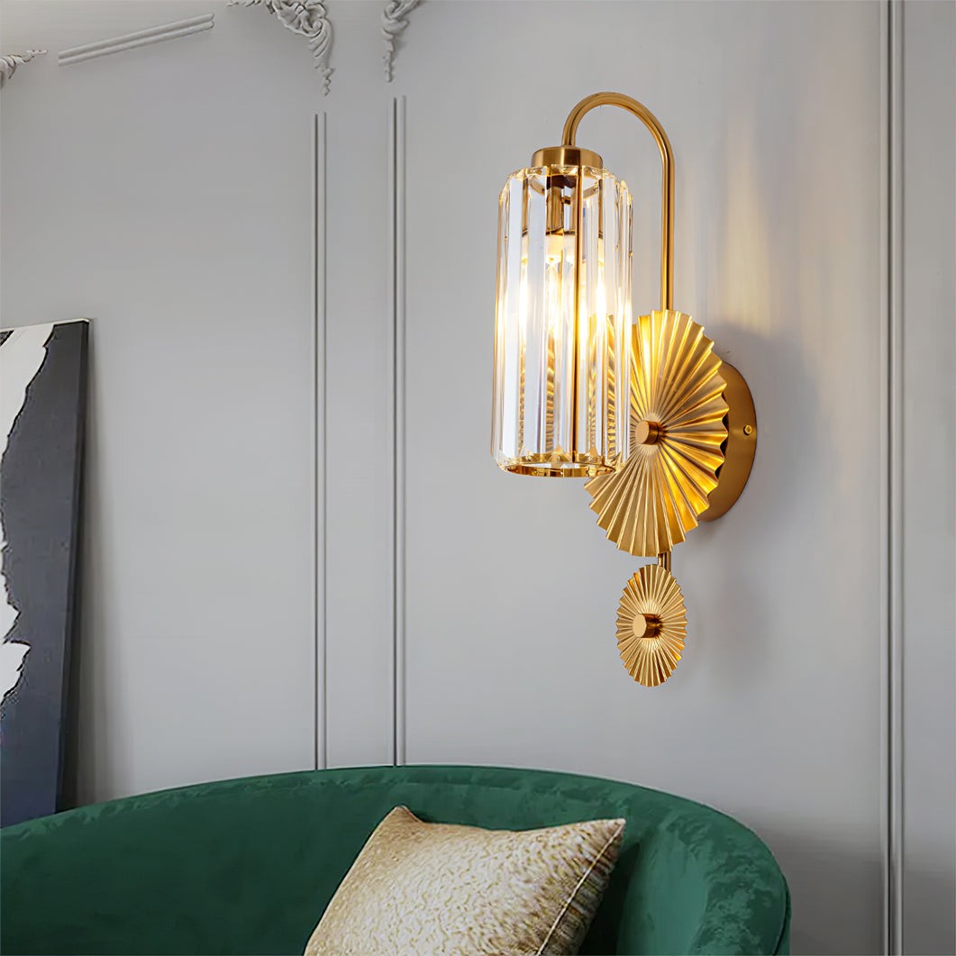 Nordic Light Luxe Kristallen Wandlamp HL505