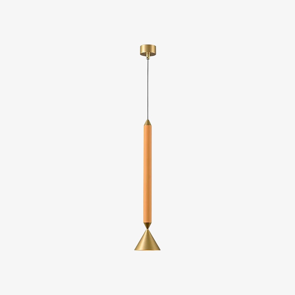 Vertara Minimal Cone Pendant Light – Strakke architectonische hanglamp voor eetkamer en keuken HL2531