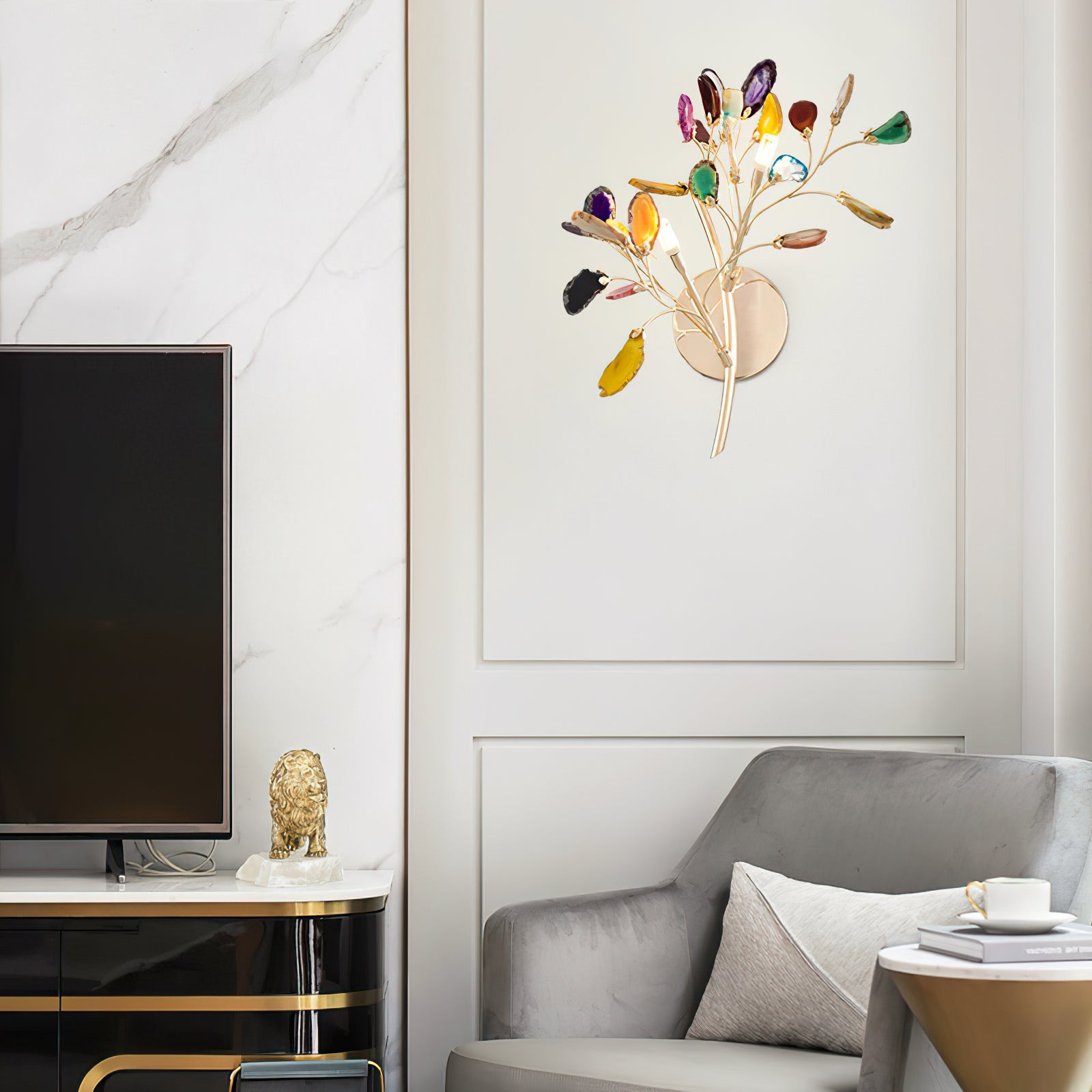 Agaat Wandlamp HL1167