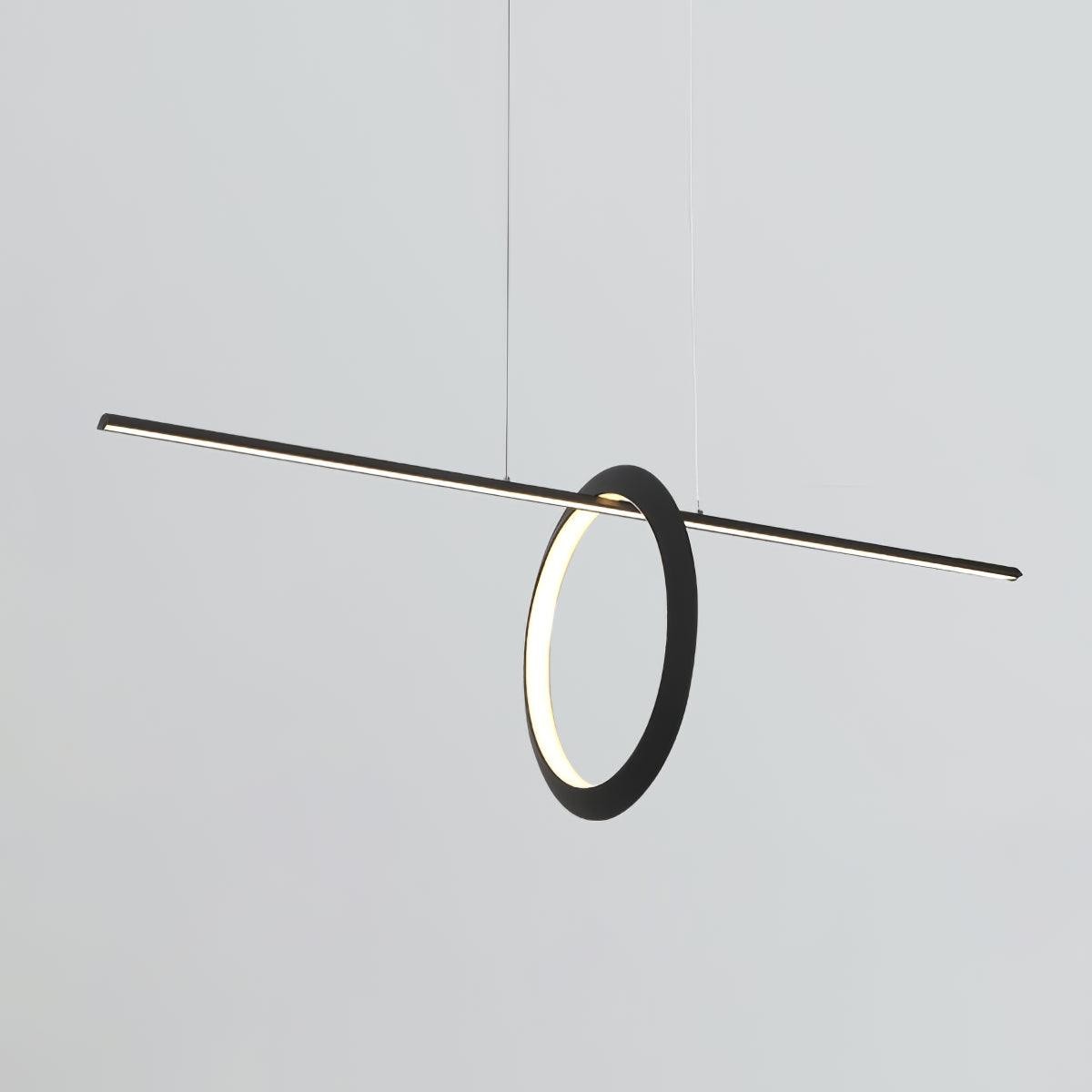 Minimalistische high-end geometrische lijn hanglamp HL557