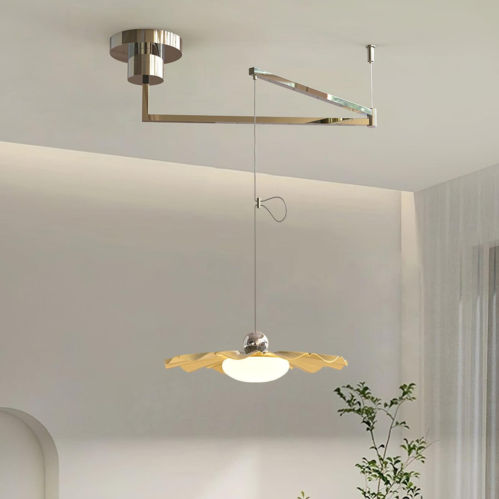 Hanglamp met bloeiende bloemmotief HL2907