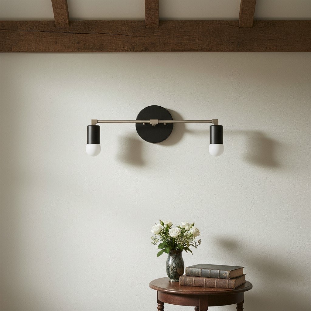 Mobilux Line industriële badkamermeubellamp - Minimalistische wandlamp - Elegante armatuur HL1684