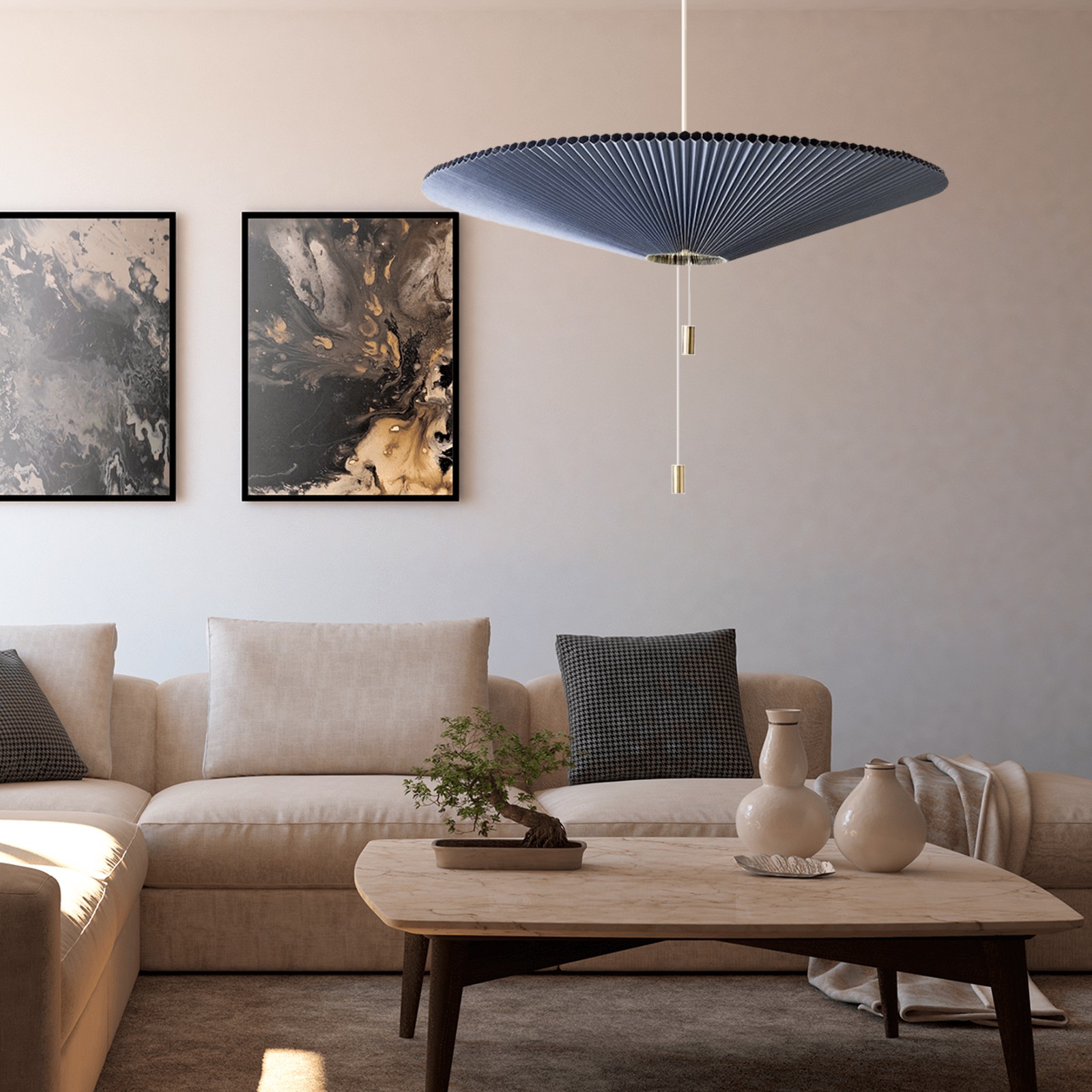 Retro Méduse uitschuifbare hanglamp HL257