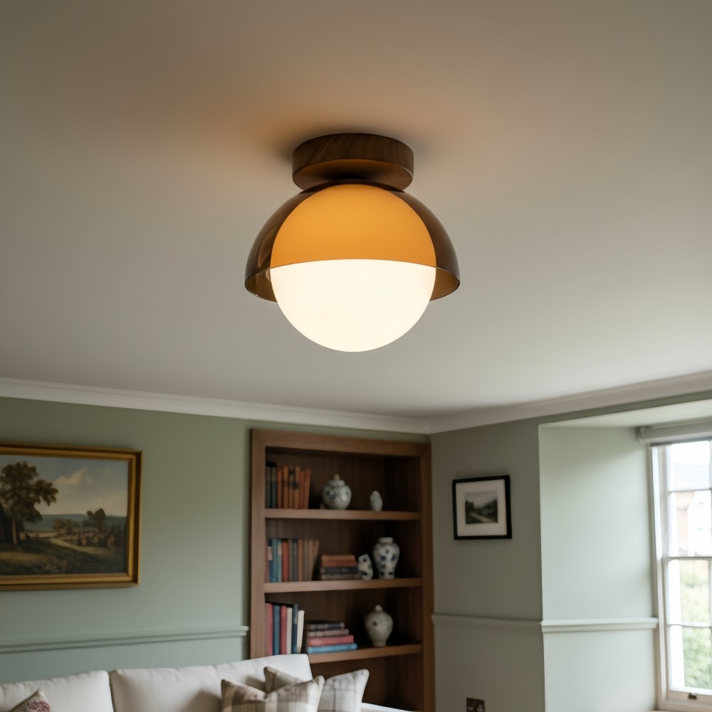 Afterglow Sunset Sculptural Glow Plafondlamp Moderne Vintage Stijl voor Hal en Entree HL2295