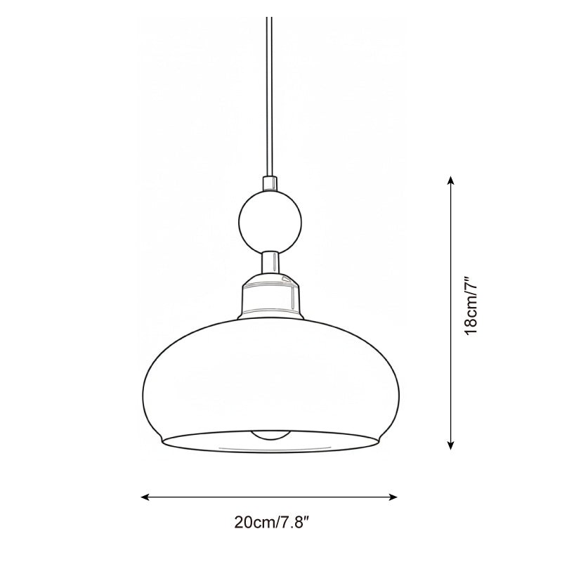 Hanglamp met kralen HL2787