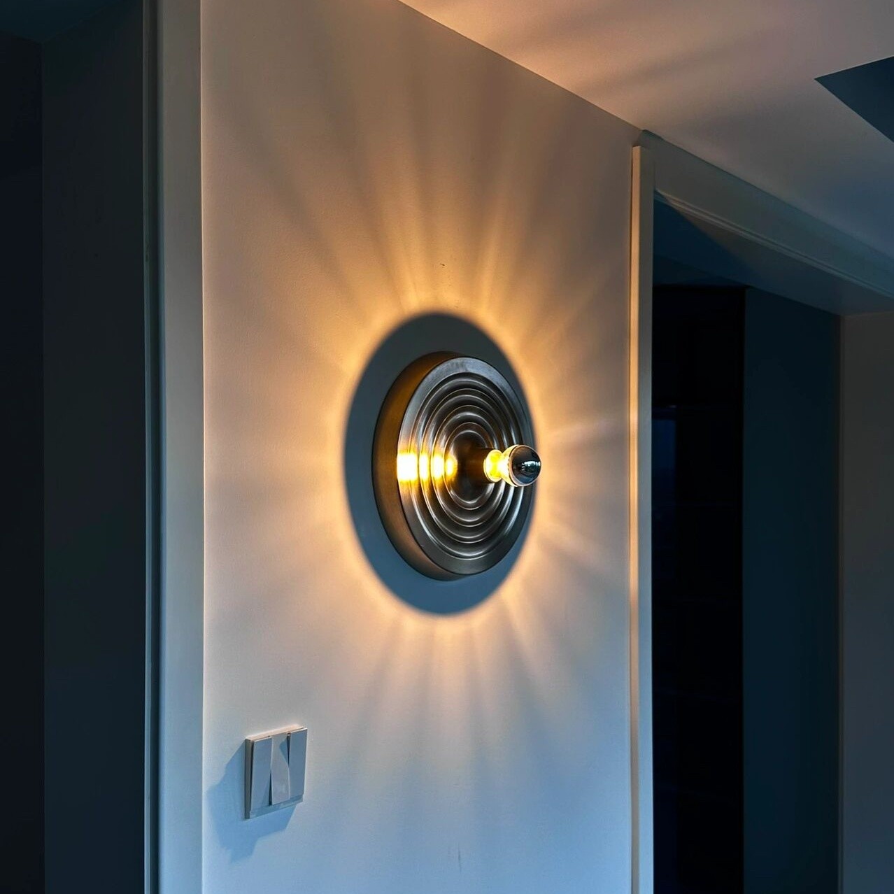 Space Age Disc Plafondlamp HL1023