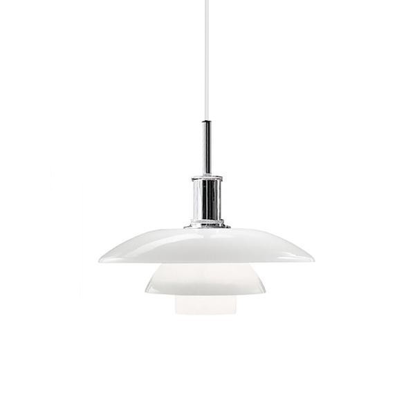 Klassieke Opaalglas Eettafel Hanglamp